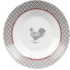 Assiette creuse esprit campagne design poule ø21 cm|Gifi Sale