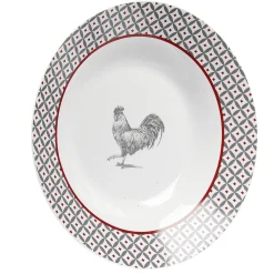 Assiette creuse esprit campagne design poule ø21 cm|Gifi Sale