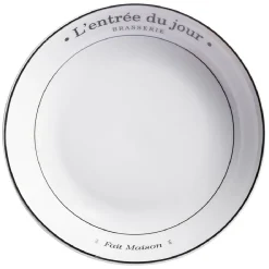 Assiette creuse Le plat du jour|Gifi New