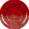 Assiette creuse Luminarc rouge Flowerfield|Gifi New