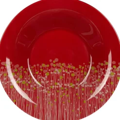 Assiette creuse Luminarc rouge Flowerfield|Gifi New