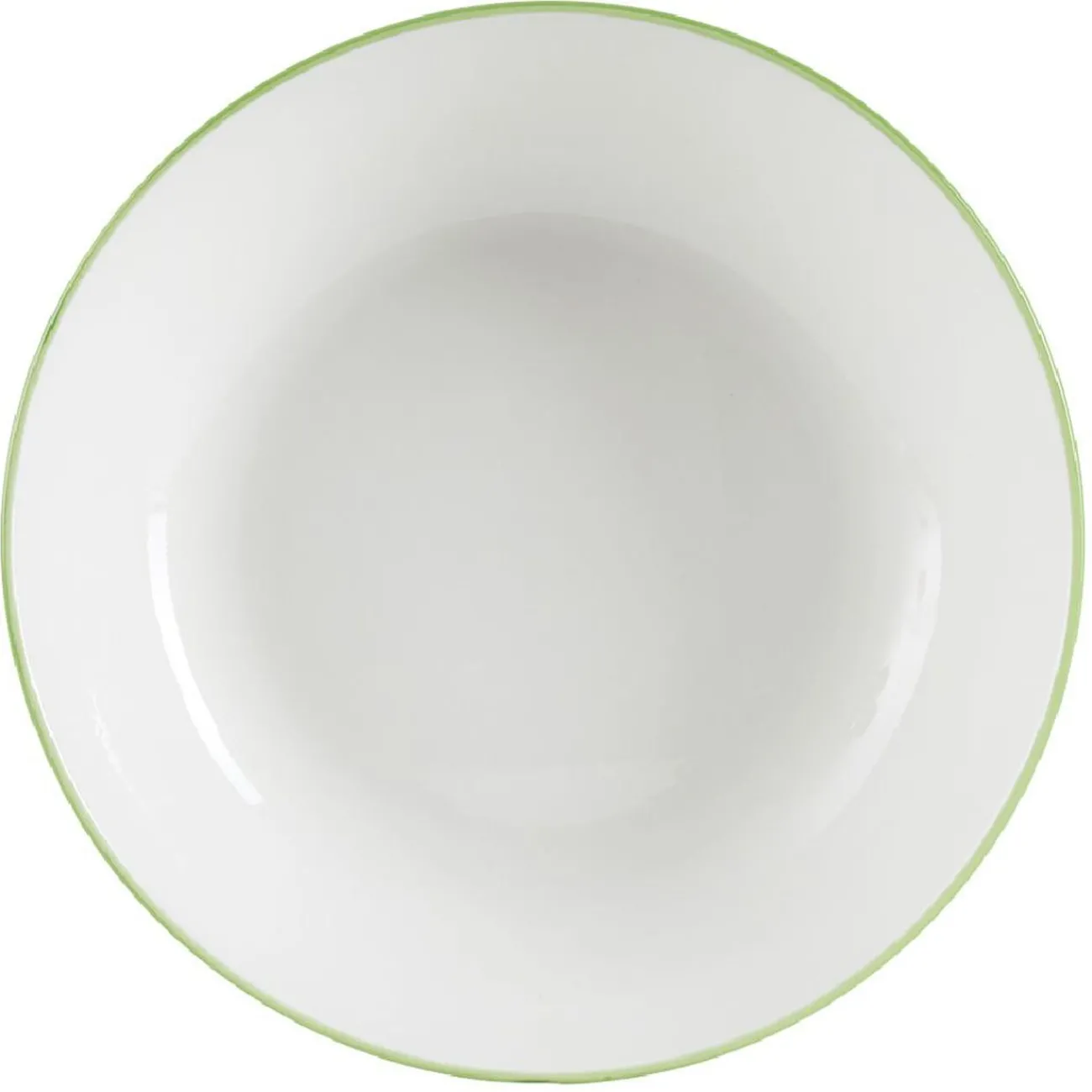 Assiette creuse porcelaine blanc Ø20cm|Gifi Outlet