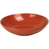 Outlet Assiette creuse ronde corail unie Vaisselle Et Accessoires De Table