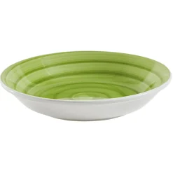 Assiette creuse ronde déco spirale Ø21 cm|Gifi Discount