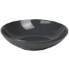 Assiette creuse ronde grise unie|Gifi Best
