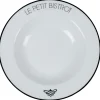Assiette creuse ronde Le petit bistrot|Gifi New