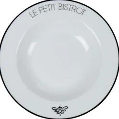 Assiette creuse ronde Le petit bistrot|Gifi New