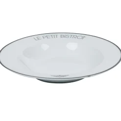 Assiette creuse ronde Le petit bistrot|Gifi New