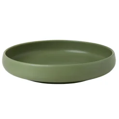 Assiette de dégustation creuse ronde verte|Gifi Hot