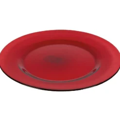 Assiette de présentation rouge|Gifi Clearance