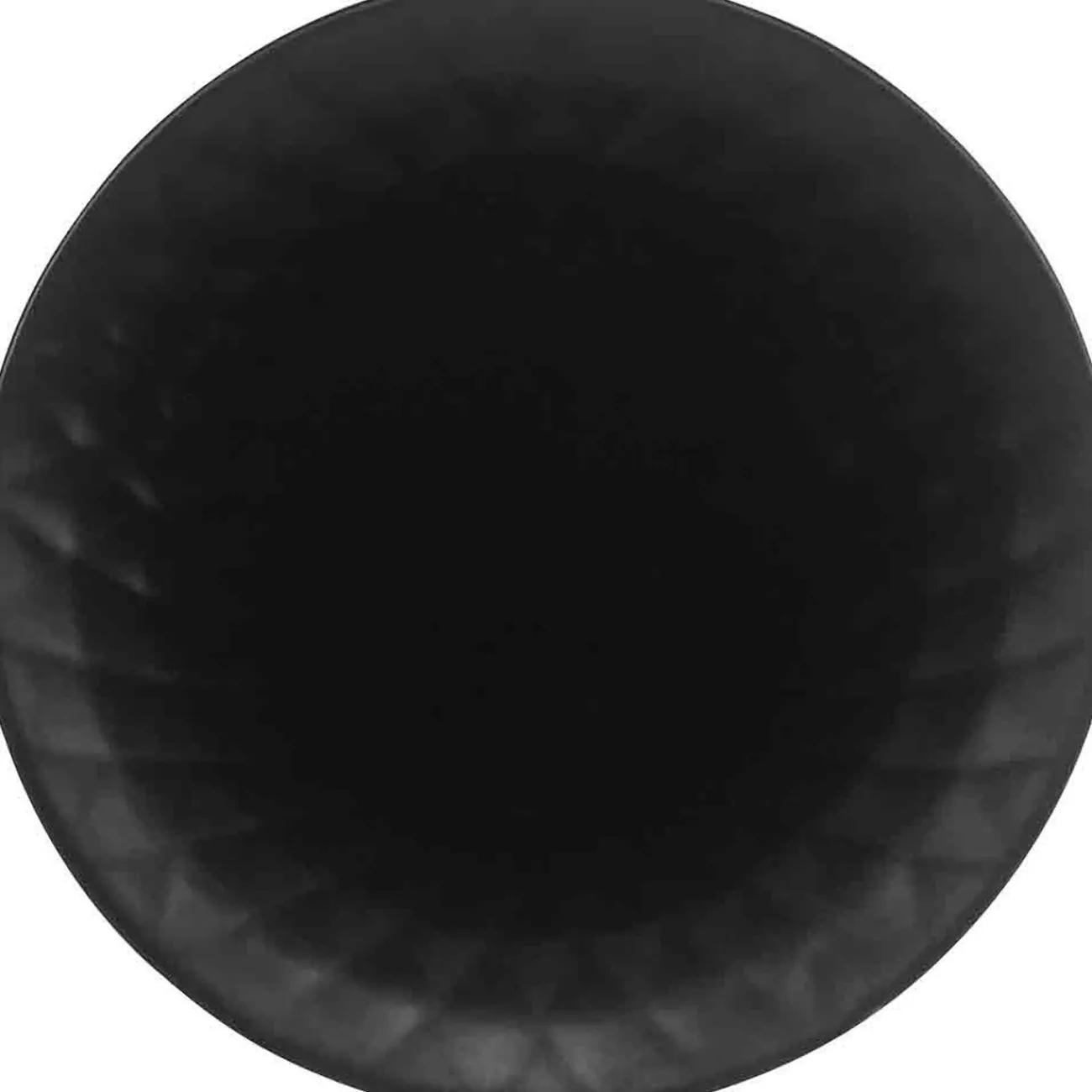 Assiette dessert noire à reliefs|Gifi Clearance