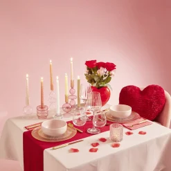 Assiette dessert ronde verre transparent rebord doré Ø21cm|Gifi Discount