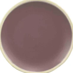 Assiette dessert violette bordure blanche|Gifi Best