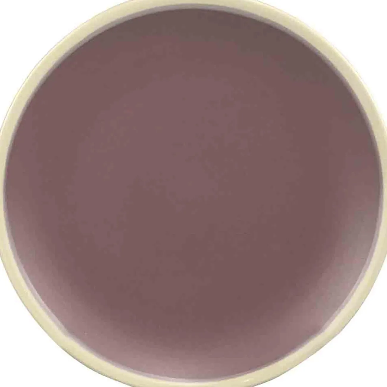 Assiette dessert violette bordure blanche|Gifi Best