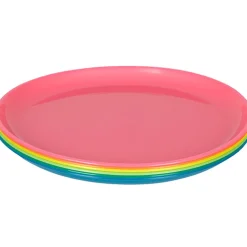 Assiette multicolore x6|Gifi