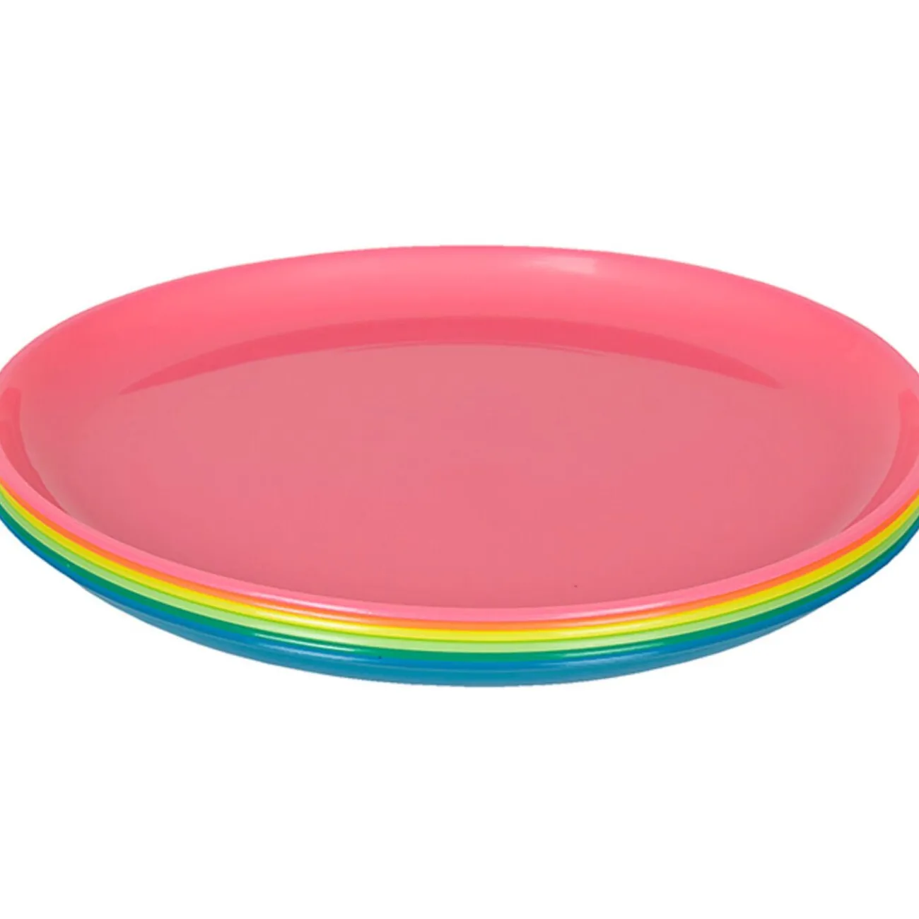 Assiette multicolore x6|Gifi