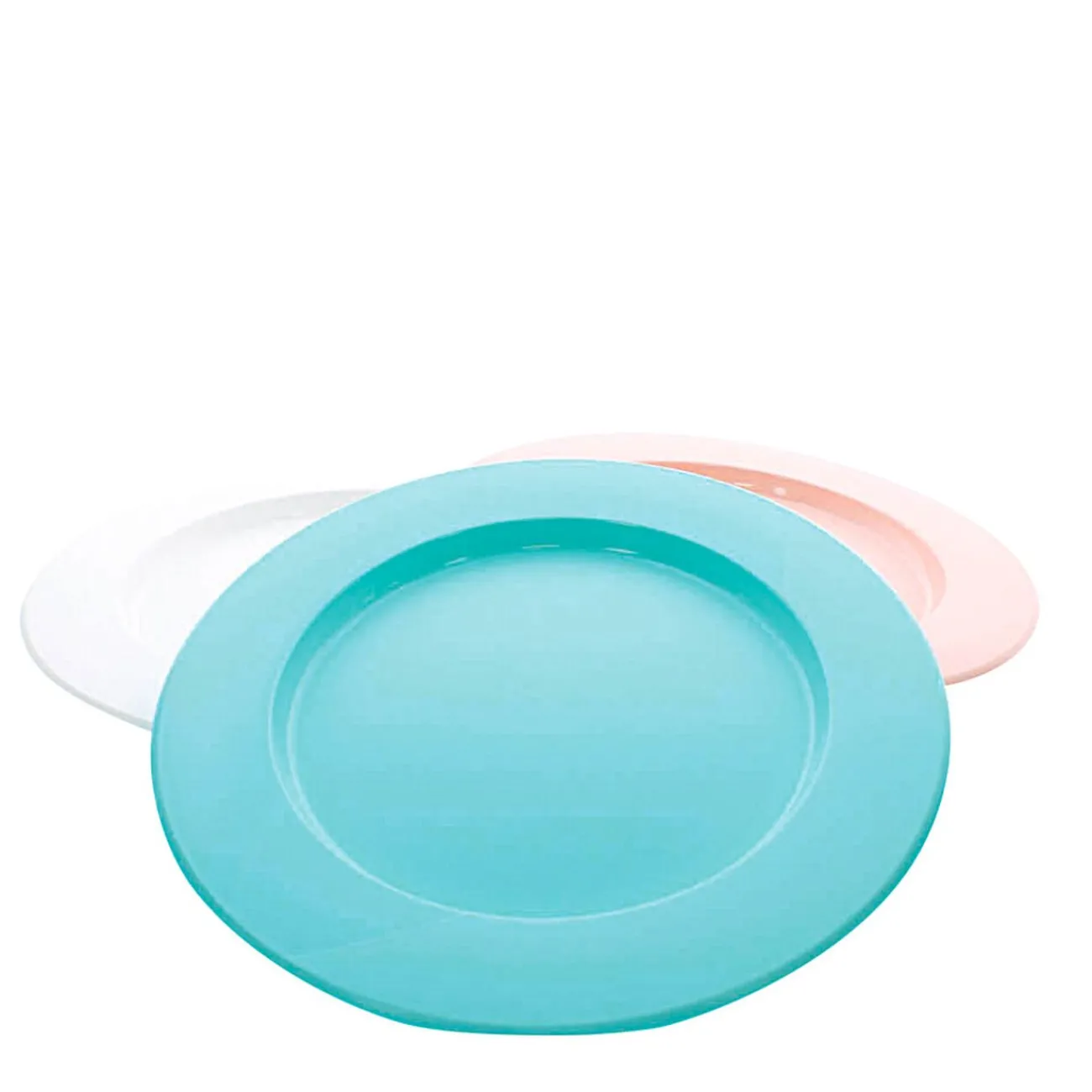 Assiette plastique coloré Ø 24 cm|Gifi Online
