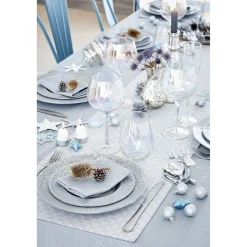 Assiette plate argenté|Gifi Online