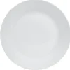 Assiette plate basique ronde blanche porcelaine|Gifi