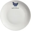 Assiette plate beige motif poule|Gifi Clearance