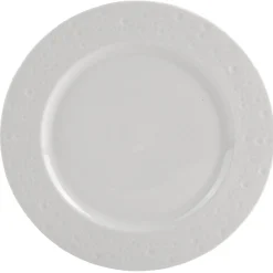 Best Assiette plate blanc effet martelé x4 Vaisselle Et Accessoires De Table