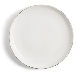 Assiette plate blanche bordure dorée Ø27cm Vaisselle Et Accessoires De Table
