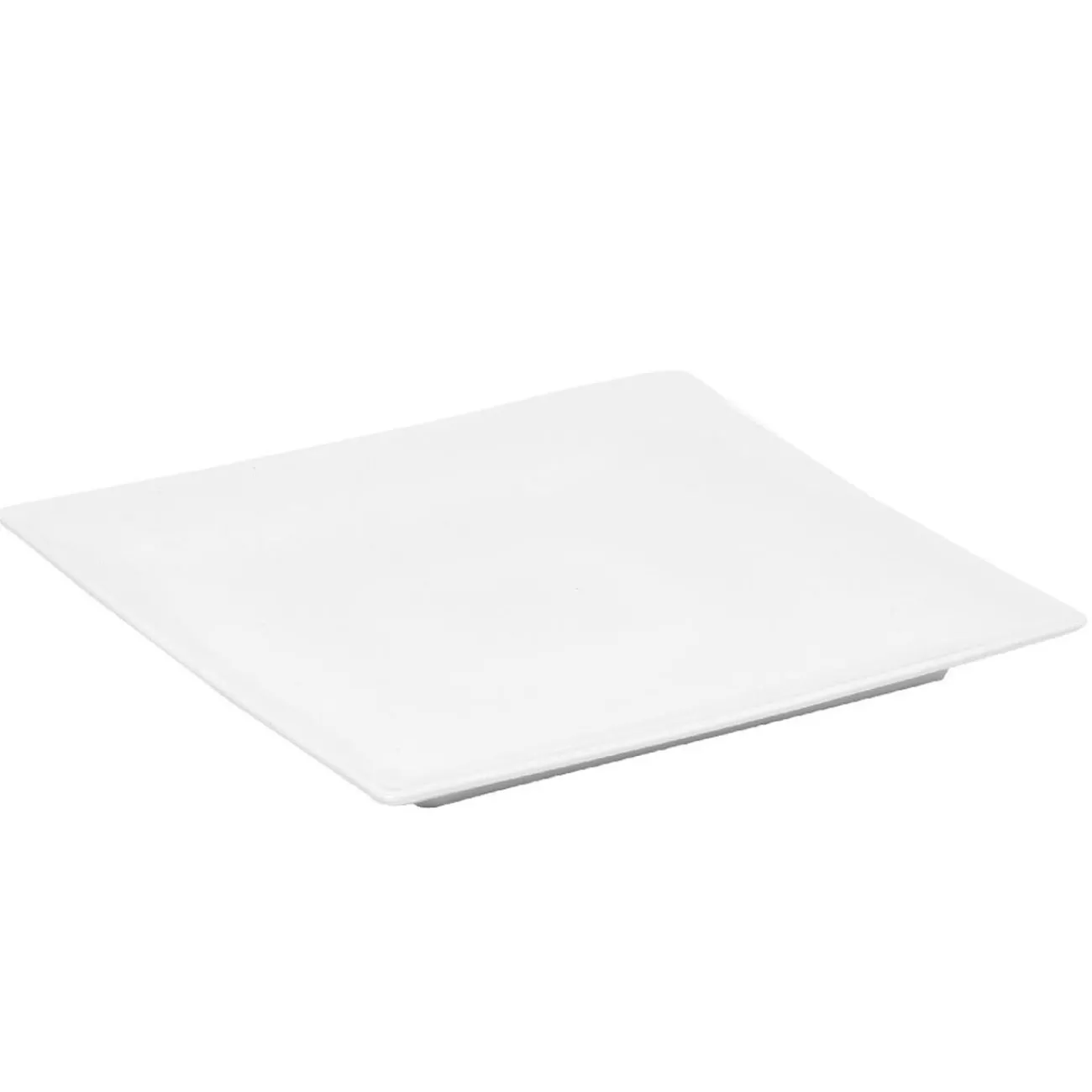 Outlet Assiette plate blanche carrée Vaisselle Et Accessoires De Table