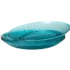 Assiette plate bleue martelé x4|Gifi Outlet