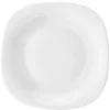 Assiette plate carrée blanche|Gifi New