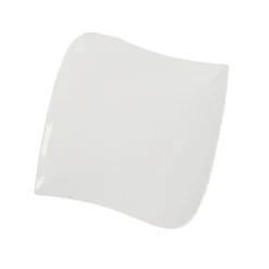 Assiette plate carrée blanche|Gifi Sale