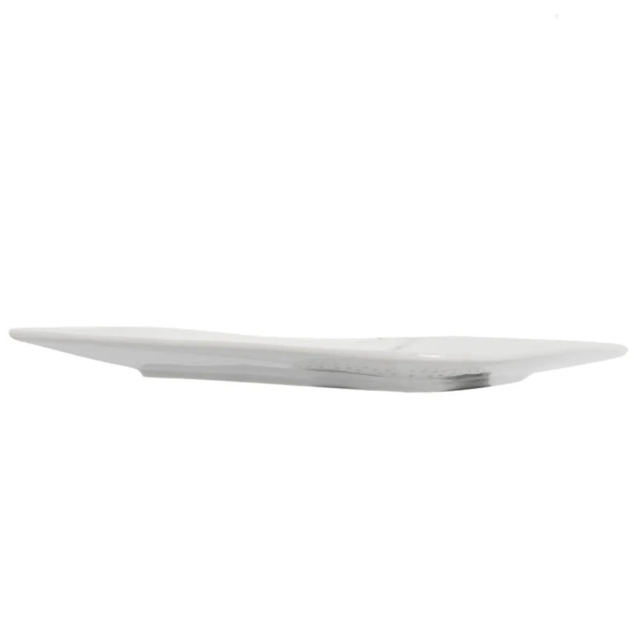 Assiette plate carrée blanche|Gifi Sale