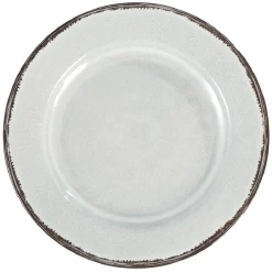 Assiette plate effet craquelé|Gifi Online