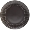 Assiette plate en céramique noir Ø27cm|Gifi Clearance