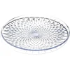 Assiette plate en plastique transparent effet martelé|Gifi Clearance