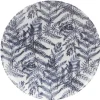 Assiette plate en porcelaine décor feuillage|Gifi Sale