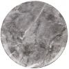 Assiette plate en porcelaine décor marbre gris|Gifi