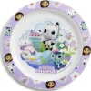 Assiette plate enfant Gabby et la Maison Magique plastique Ø22cm|Gifi