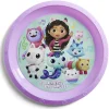 Assiette plate enfant Gabby et la Maison Magique plastique Ø21cm|Gifi Online