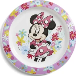 Assiette plate enfant Minnie Mouse plastique Ø22cm|Gifi Discount