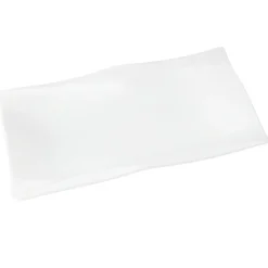 Assiette plate forme losange blanc|Gifi Best