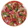 Outlet Assiette plate forme ronde style fast food motif pizza Vaisselle Et Accessoires De Table