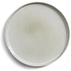 Assiette plate grès gris Ø27,5cm|Gifi Clearance