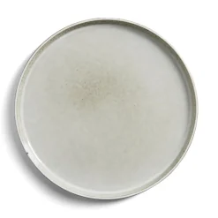Assiette plate grès gris Ø27,5cm|Gifi Clearance