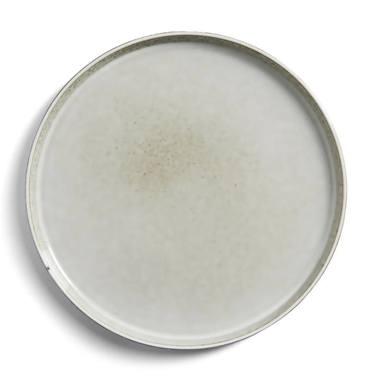 Assiette plate grès gris Ø27,5cm|Gifi Clearance