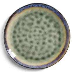 Assiette plate grès vert Ø27,5cm|Gifi Sale