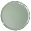 Assiette plate Lisbonne en grès vert Ø27cm Vaisselle Et Accessoires De Table