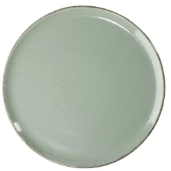 Assiette plate Lisbonne en grès vert Ø27cm Vaisselle Et Accessoires De Table