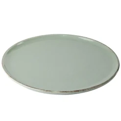Assiette plate Lisbonne en grès vert Ø27cm Vaisselle Et Accessoires De Table