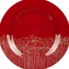 Assiette plate Luminarc rouge Flowerfield Vaisselle Et Accessoires De Table