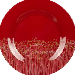 Assiette plate Luminarc rouge Flowerfield Vaisselle Et Accessoires De Table